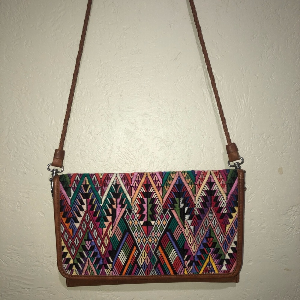 Unique Boutique cross body leather bag